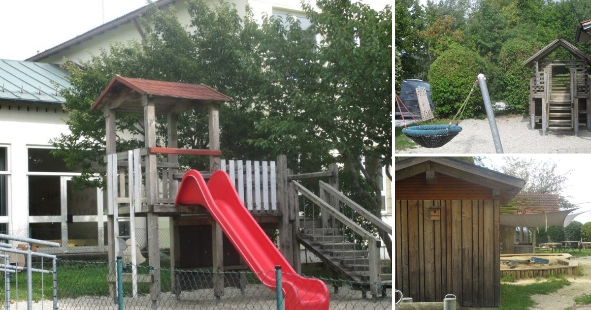 Außenansichten Caritas-Kindergarten St. Paul, Holzfreyung