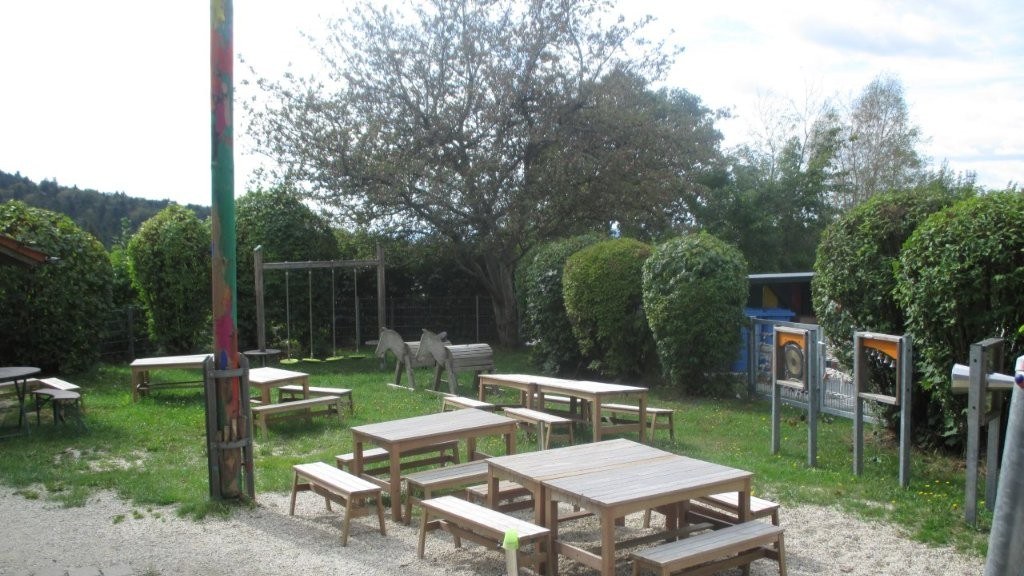 Sitzgruppe im Garten